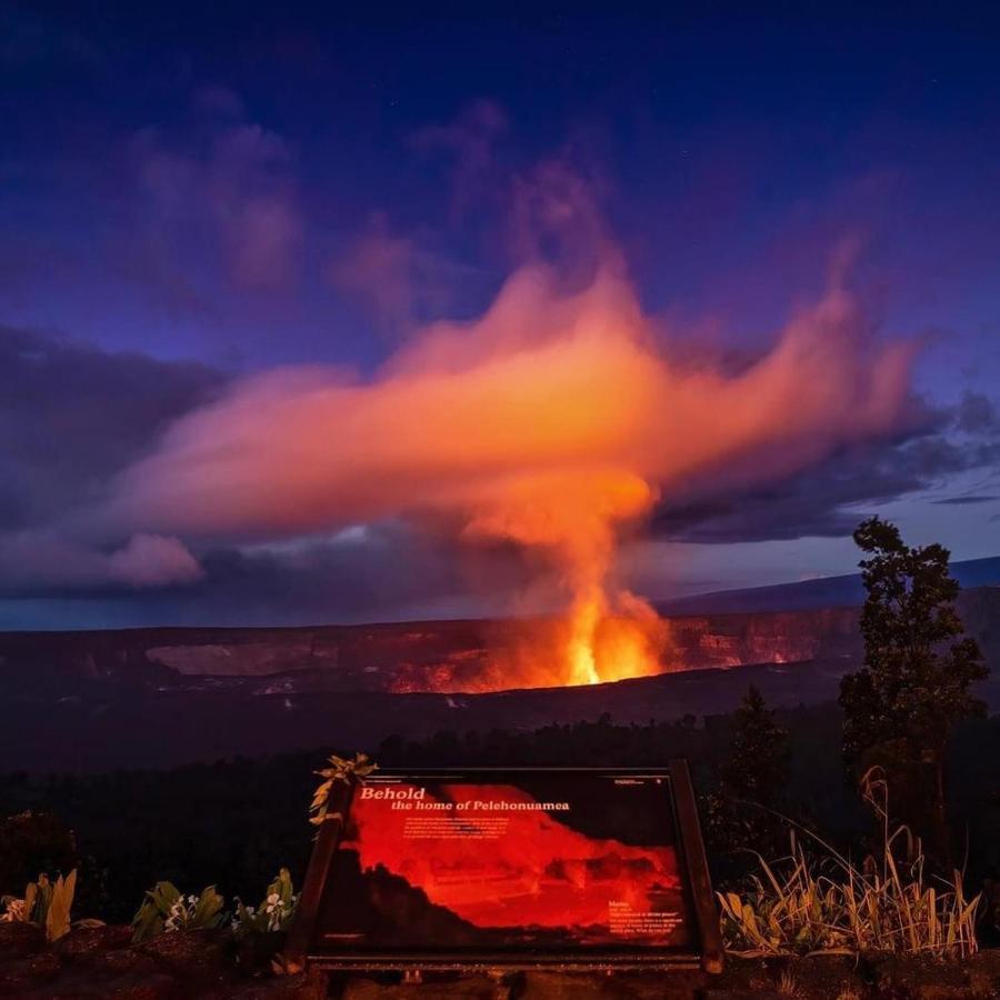 Caldera- Hale Kumu La'Au At Волкейно Екстериор снимка